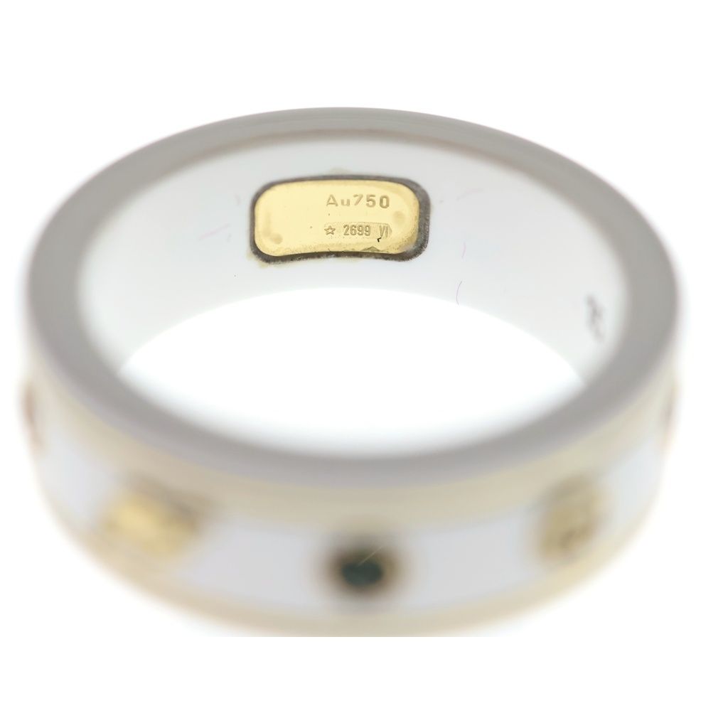 Gucci Gemstone Icon Ring White Ceramic — view 5