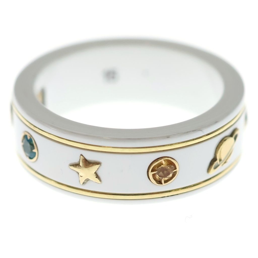 Gucci Gemstone Icon Ring White Ceramic — view 4