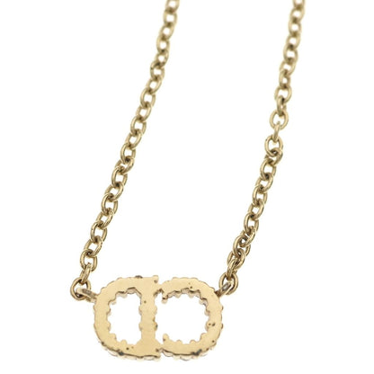 Tiffany & Co CD Logo Rhinestone Pendant Chain Gold — view 5