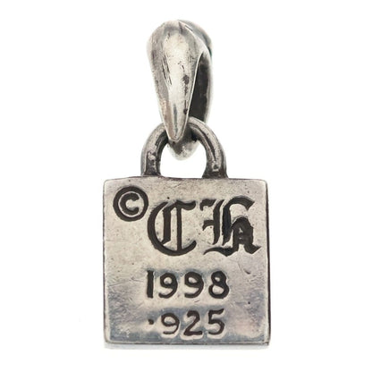 Chrome Hearts Flamed BS Flare Charm Necklace Silver — view 2