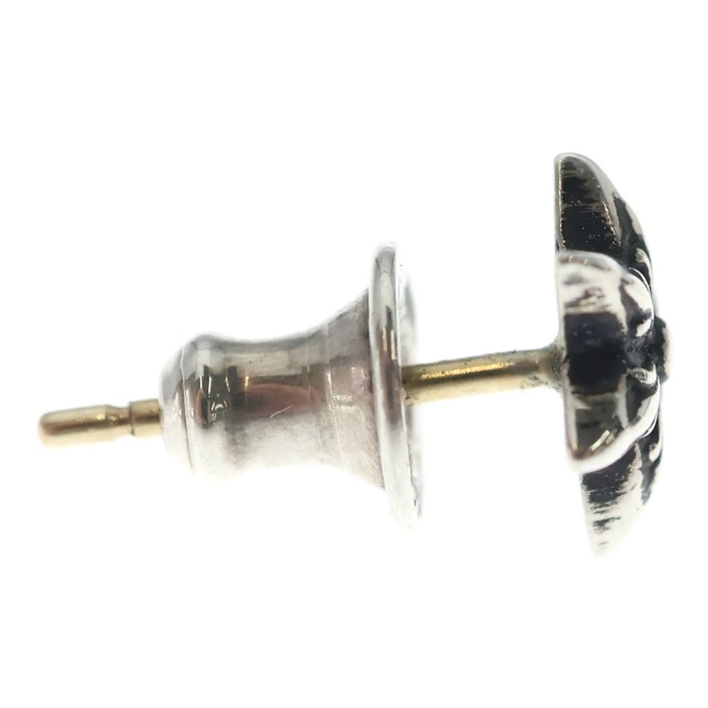 Chrome Hearts CO Star Stud Earrings Silver — view 4