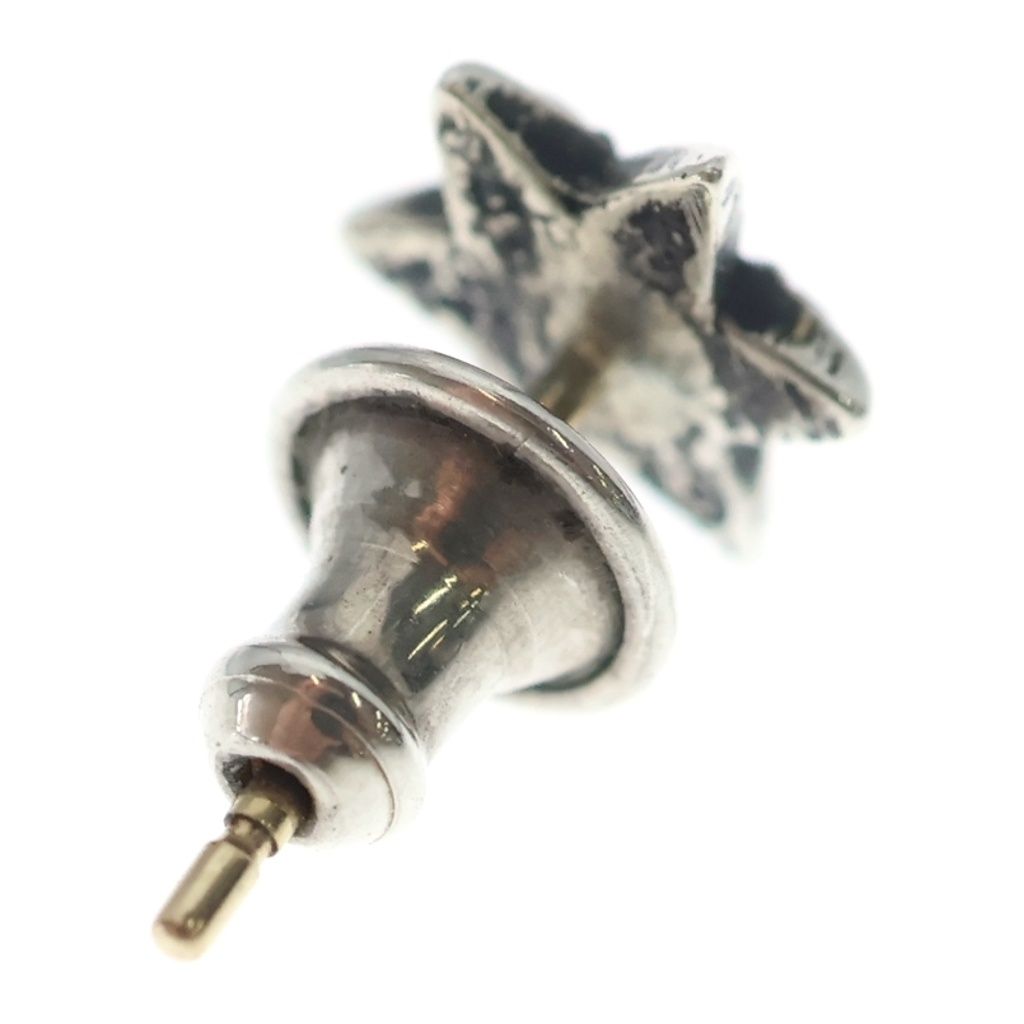 Chrome Hearts CO Star Stud Earrings Silver — view 2