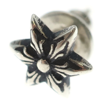 Chrome Hearts CO Star Stud Earrings Silver