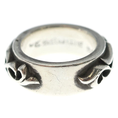 Chrome Hearts Dbl Narrow Vine Band Double Silver Ring — view 4