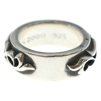Chrome Hearts Dbl Narrow Vine Band Double Silver Ring — view 3
