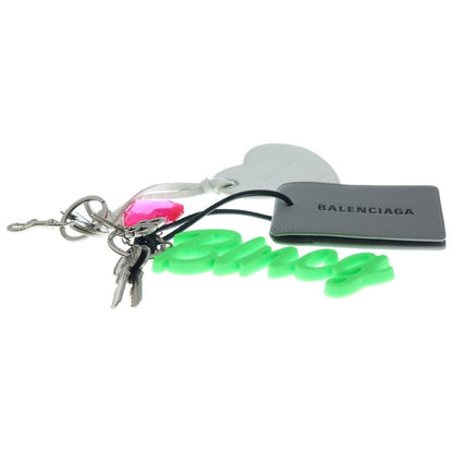 Balenciaga Aki Charm Key Ring Card Case Multicolor — view 4