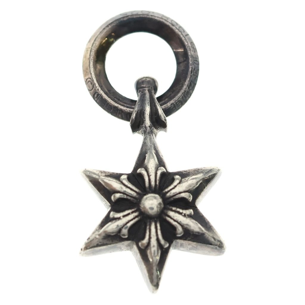 Chrome Hearts Star Charm 6 Point Pendant Silver