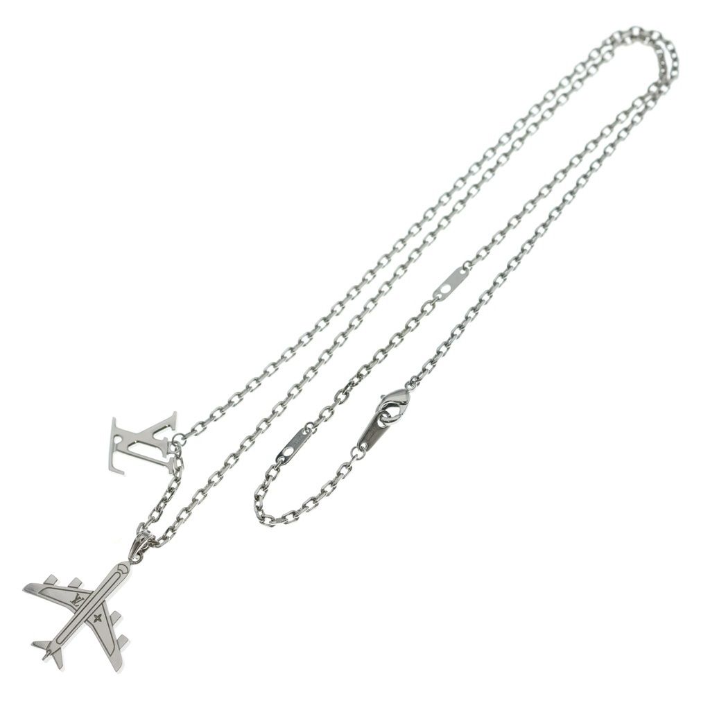 Louis Vuitton LV Plain Pendant Silver — view 2
