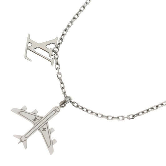 Louis Vuitton LV Plain Pendant Silver