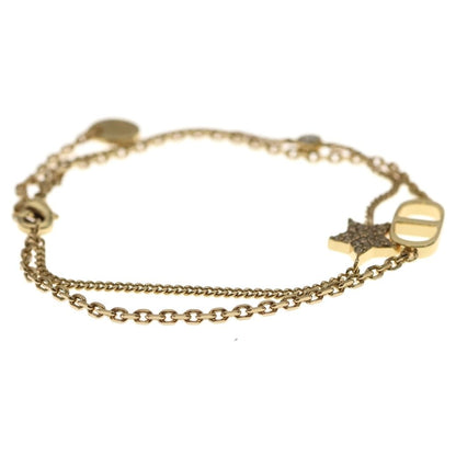 Dior Petit CD Double Chain Bracelet Gold — view 3