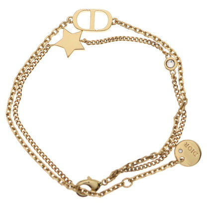 Dior Petit CD Double Chain Bracelet Gold — view 2