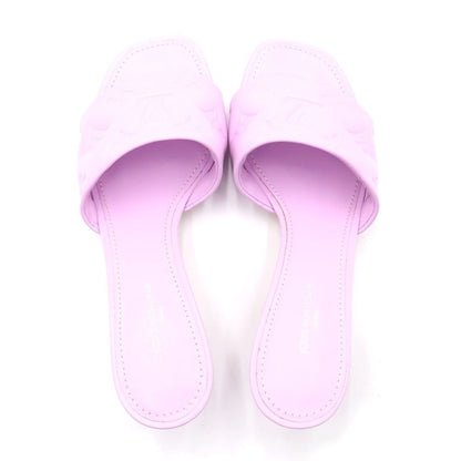 Louis Vuitton Revival Line Monogram Leather Sandals Shoes Purple — view 4