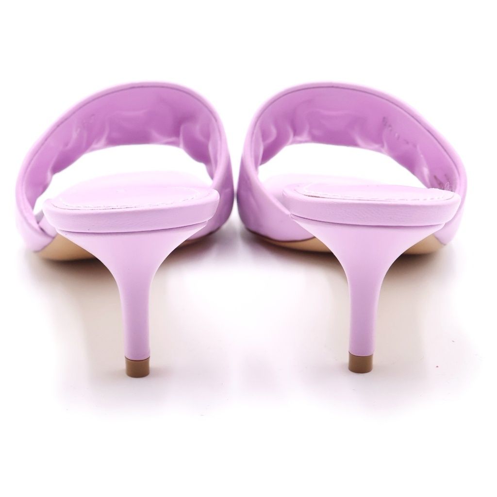 Louis Vuitton Revival Line Monogram Leather Sandals Shoes Purple — view 3