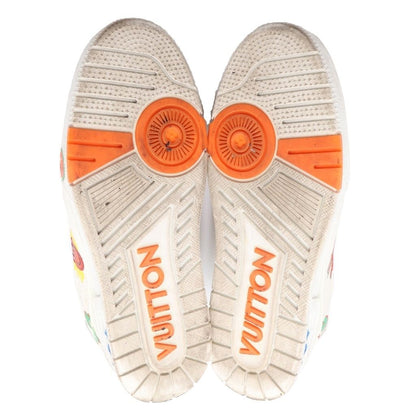 Louis Vuitton YK Yayoi Kusama LV Trainer Low Cut Sneakers White — view 5