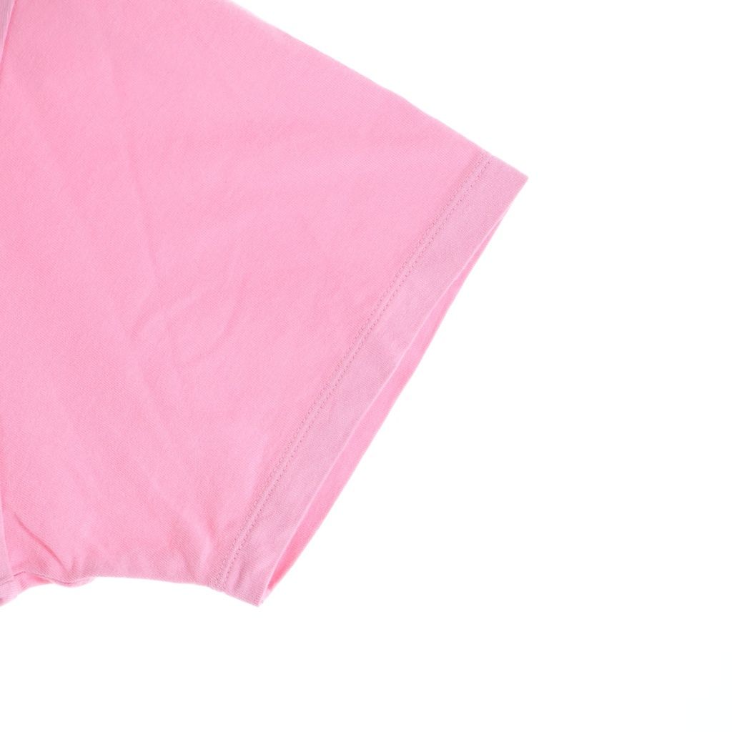 Gucci Freya Hartas Front Print Crew Neck Short Sleeve T-Shirt Pink — view 5