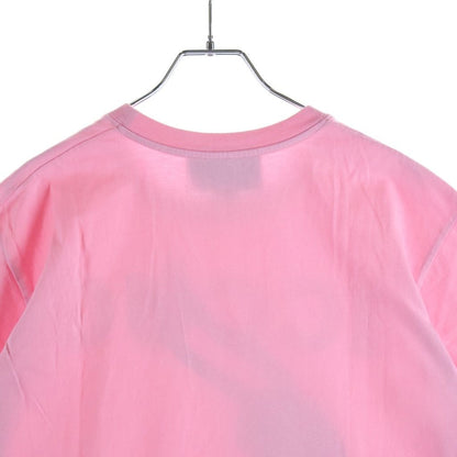 Gucci Freya Hartas Front Print Crew Neck Short Sleeve T-Shirt Pink — view 4