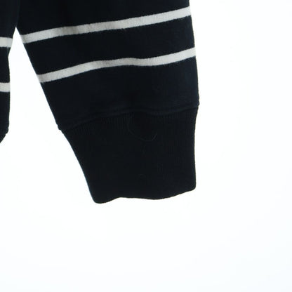 Saint Laurent Paris Border Sweatshirt Pullover Hoodie Black — view 5