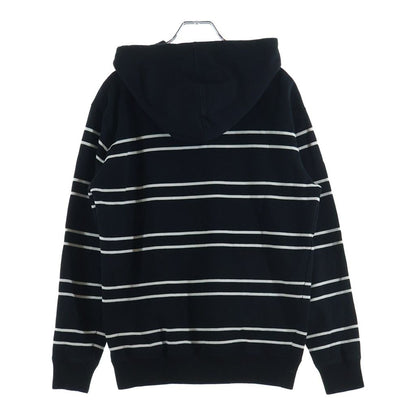 Saint Laurent Paris Border Sweatshirt Pullover Hoodie Black — view 2