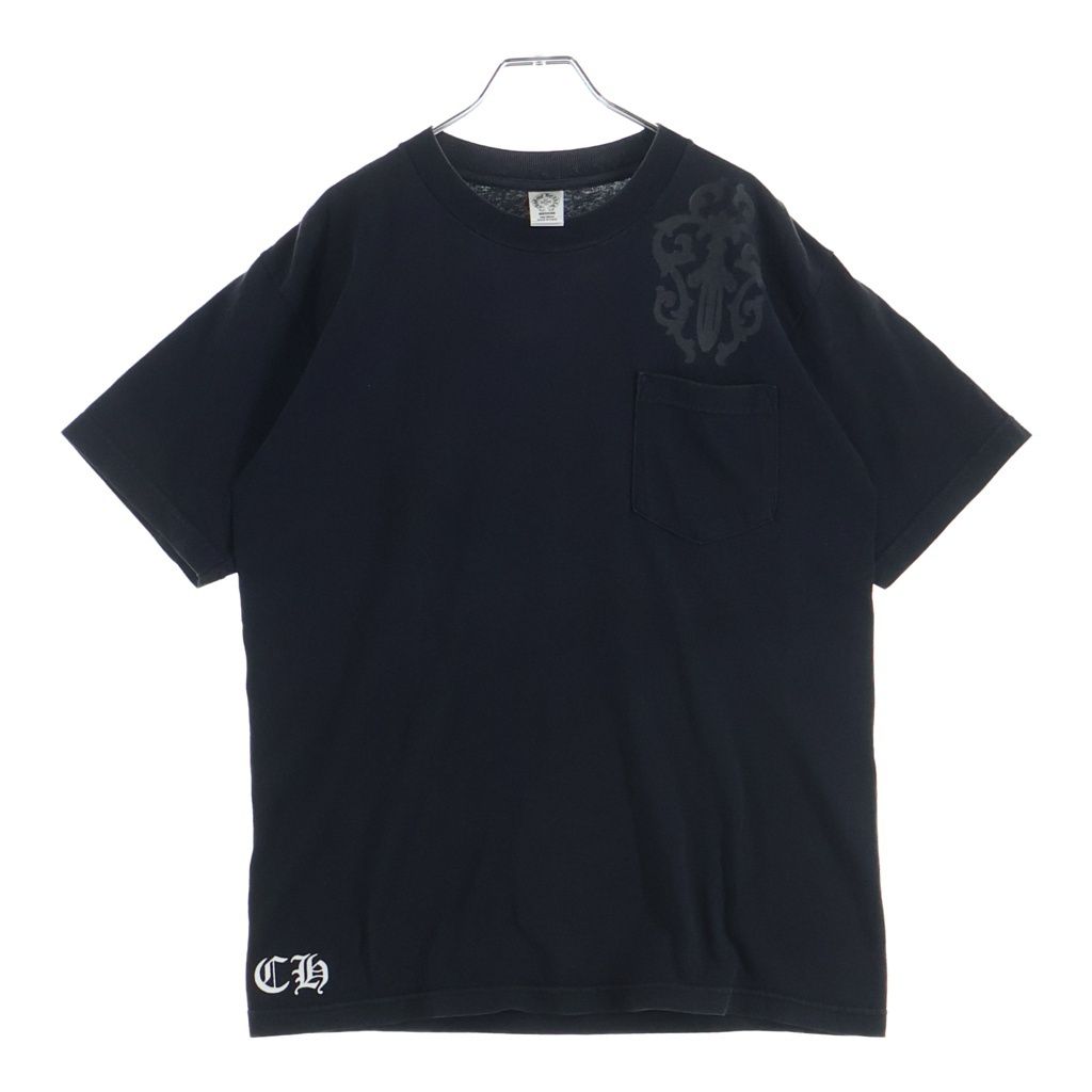 Chrome Hearts Vintage S Tee Back Cemetery Cross Print Short Sleeve T-Shirt — view 2