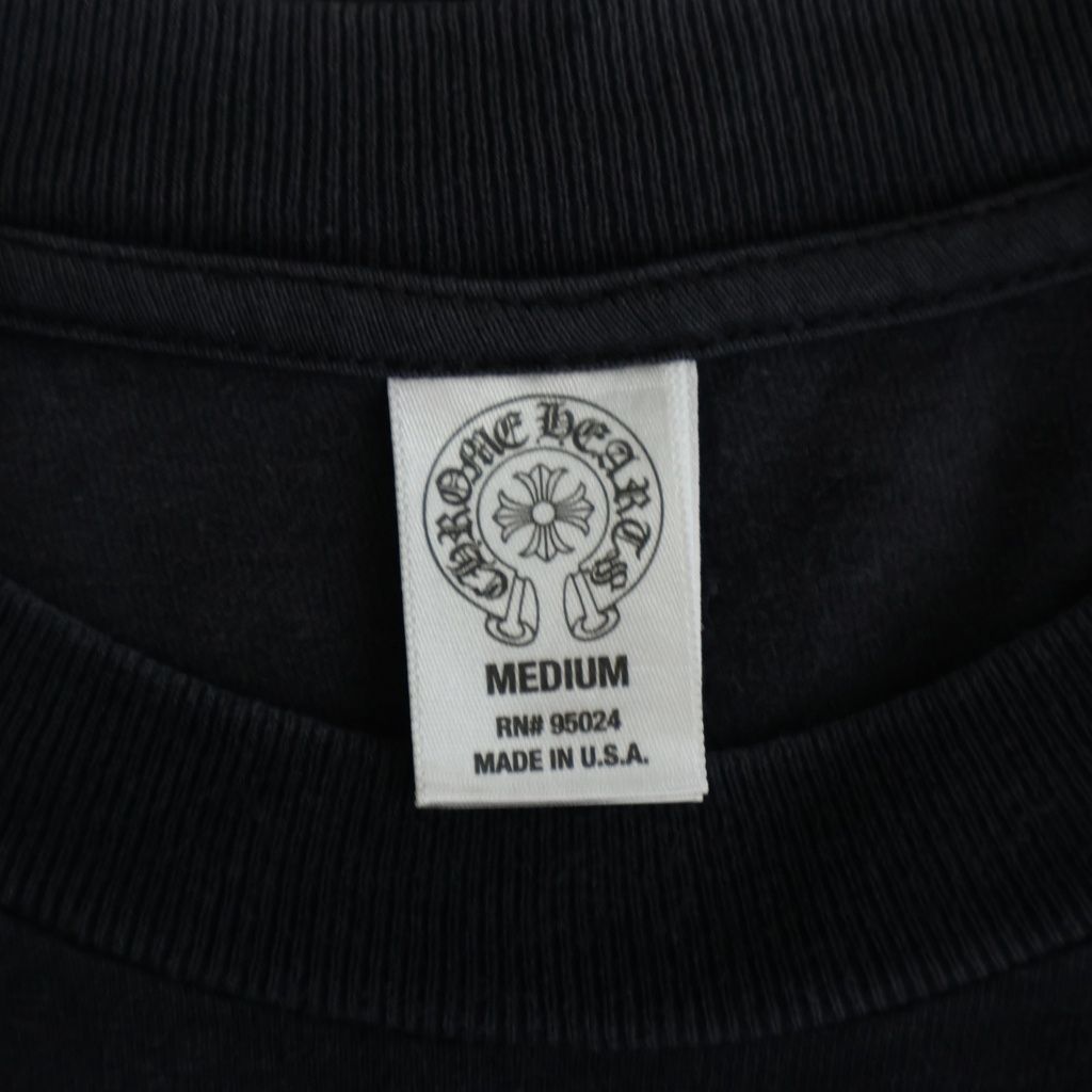 Chrome Hearts Vintage S Tee Back Cemetery Cross Print Short Sleeve T-Shirt — view 7