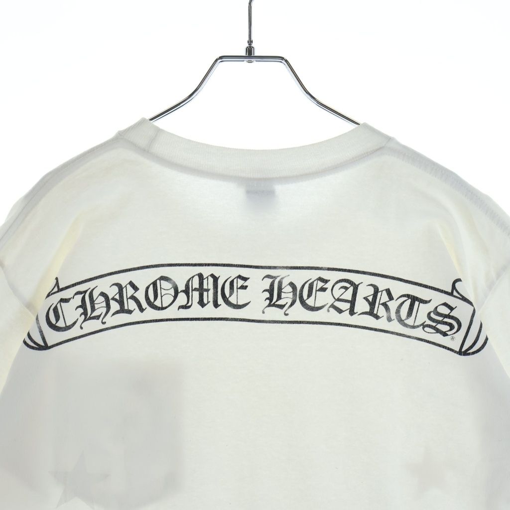 Chrome Hearts Vintage S Tee Back Scroll Label Star Print Short Sleeve T-Shirt — view 4