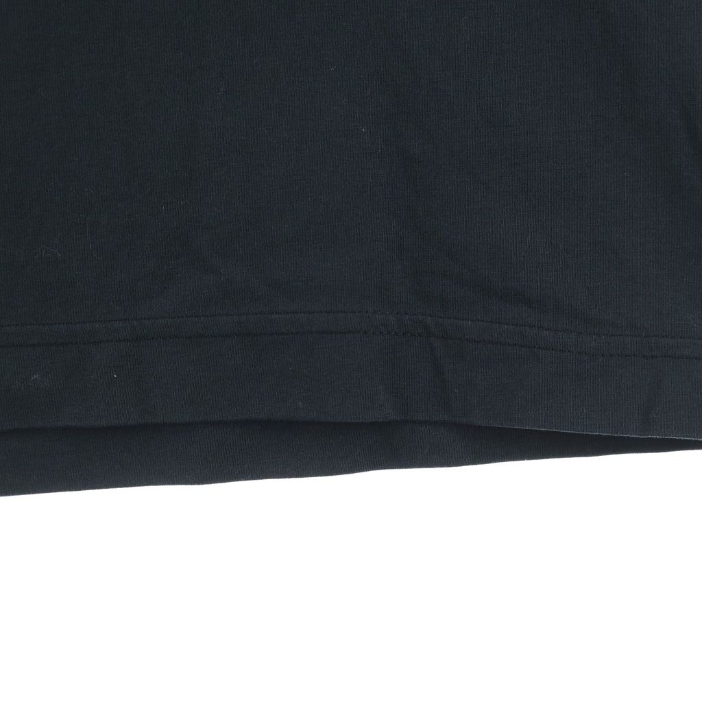 Moncler Genius Palm Angels SS T-Shirt Logo Patch Crew Neck Short Sleeve Black — view 5
