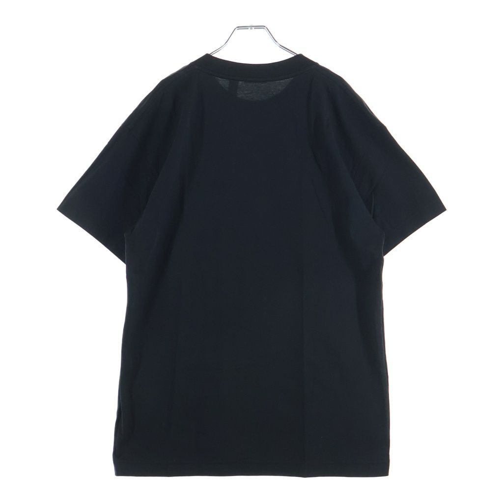 Moncler Genius Palm Angels SS T-Shirt Logo Patch Crew Neck Short Sleeve Black — view 2