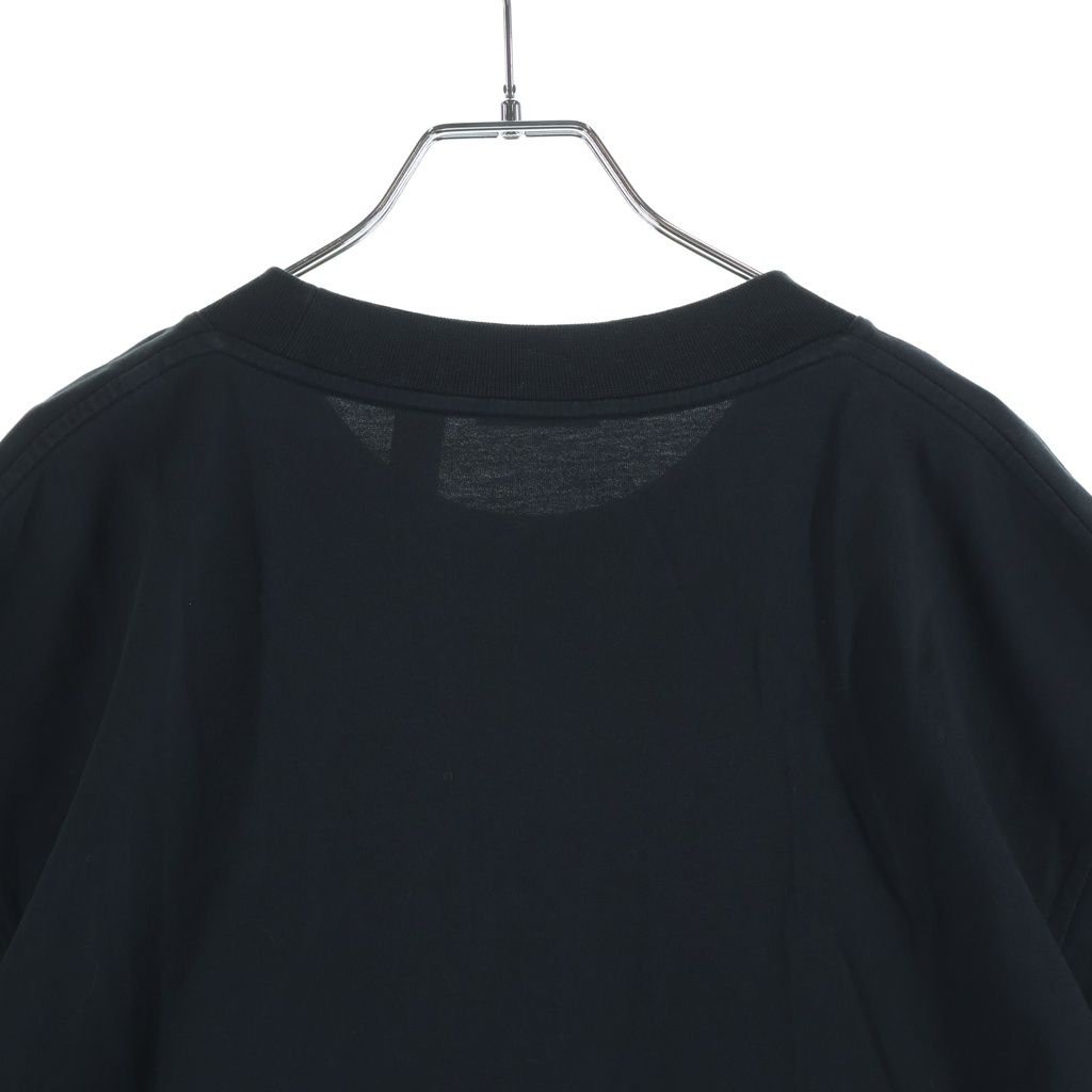 Moncler Genius Palm Angels SS T-Shirt Logo Patch Crew Neck Short Sleeve Black — view 4