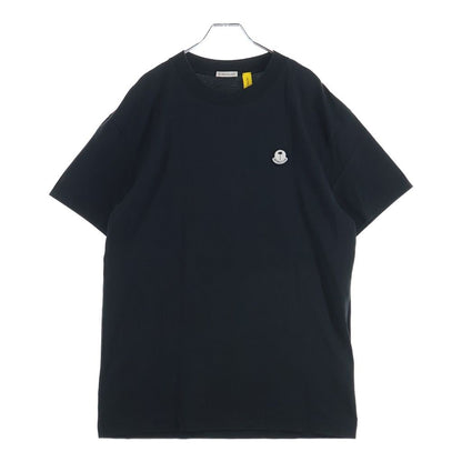 Moncler Genius Palm Angels SS T-Shirt Logo Patch Crew Neck Short Sleeve Black
