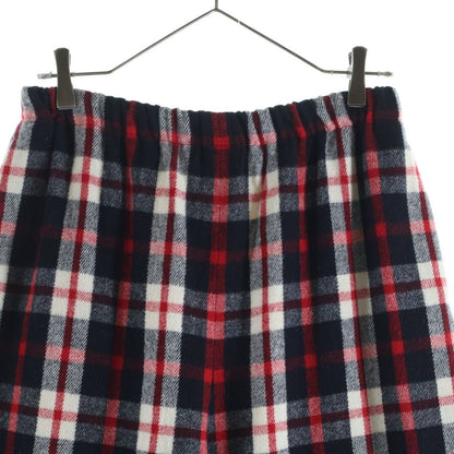 Balenciaga Plaid Cotton Sweatshirt Pants — view 3