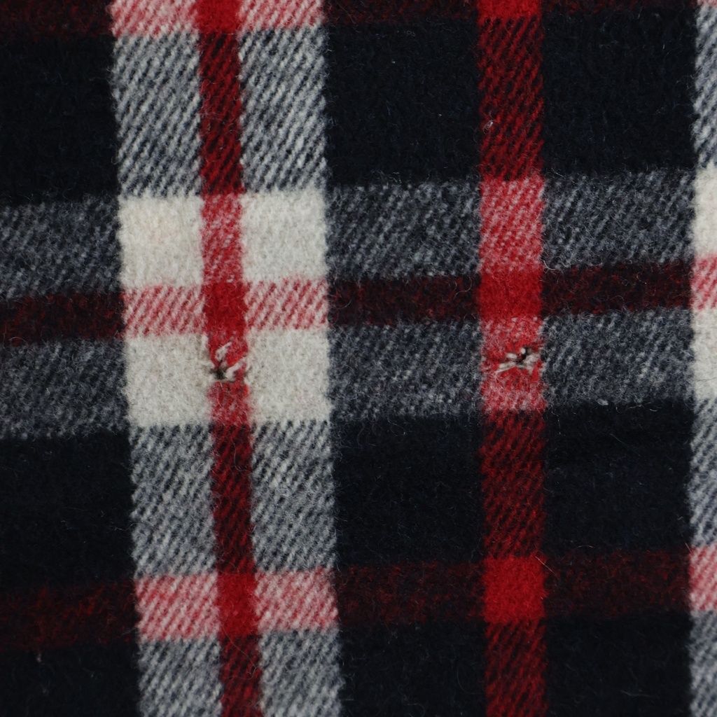 Balenciaga Plaid Cotton Sweatshirt Pants — view 5