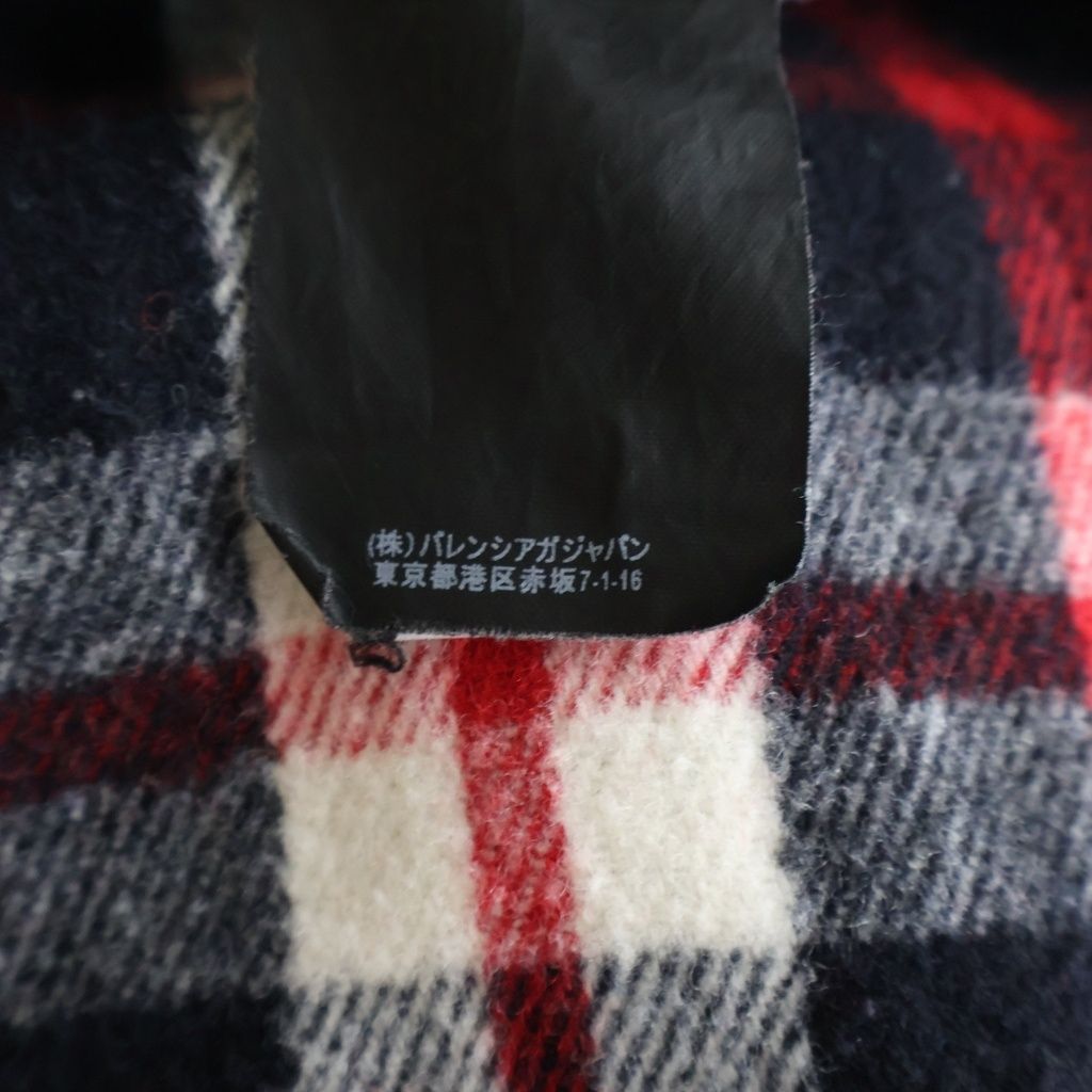 Balenciaga Plaid Cotton Sweatshirt Pants — view 8