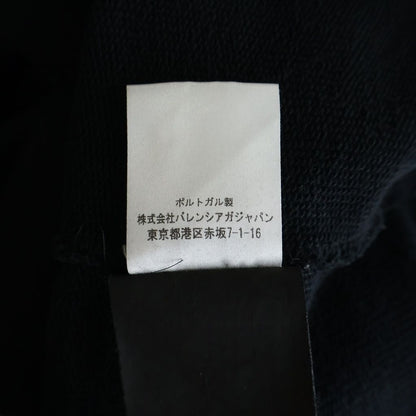 Balenciaga Oversized Homme City Embroidery Sweatshirt Black — view 8