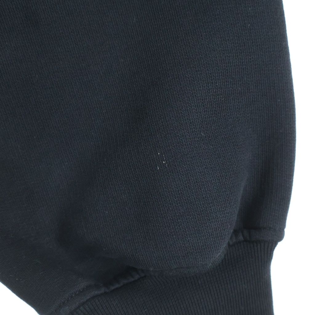 Balenciaga Oversized Homme City Embroidery Sweatshirt Black — view 5