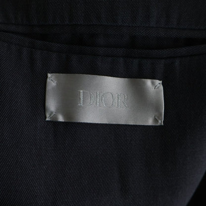 Dior CD Logo Double Zip Up Jacket Gray — view 7