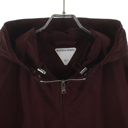 Bottega Veneta Nylon Jacket Zip Up Mountain Hoodie Bordeaux — view 3
