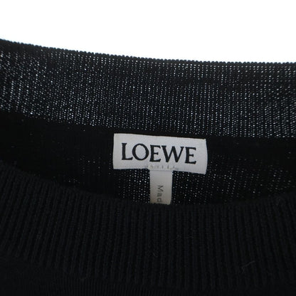 Loewe Anagram Wool Sweater Front Cropped Length Sweatshirt — view 7