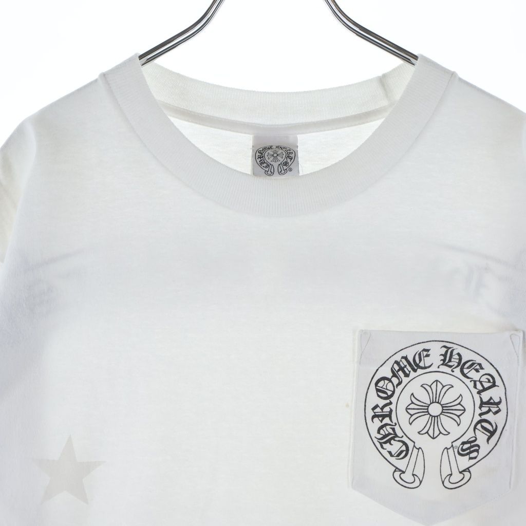 Chrome Hearts Vintage S Tee Star Print Back Scroll Label Short Sleeve T-Shirt — view 3