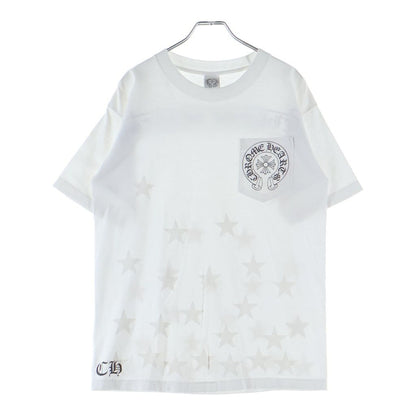 Chrome Hearts Vintage S Tee Star Print Back Scroll Label Short Sleeve T-Shirt