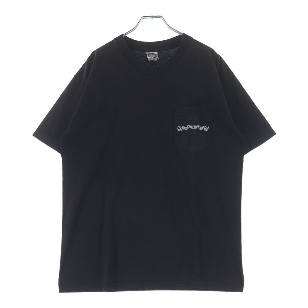 Chrome Hearts Back Scroll Label Print Flair Anniversary Chest Pocket Short — view 2