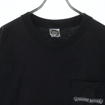 Chrome Hearts Back Scroll Label Print Flair Anniversary Chest Pocket Short — view 3