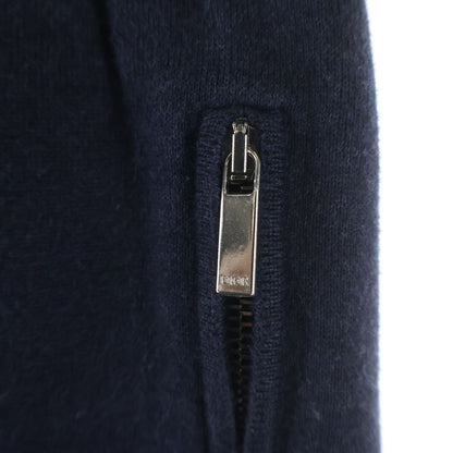 Dior Oblique Logo Embroidery Cashmere Blend Sweatshirt Long Pants Navy — view 6