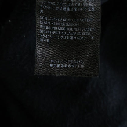 Balenciaga Sacre Coeur Notre Dame Hoodie Logo Print Pullover Black — view 8