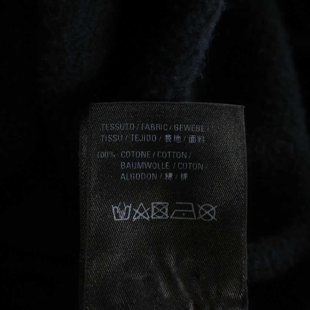Balenciaga Sacre Coeur Notre Dame Hoodie Logo Print Pullover Black — view 7
