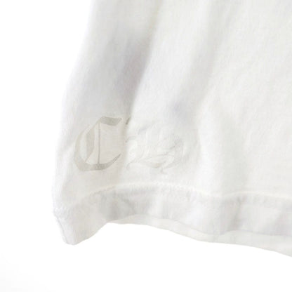 Chrome Hearts Floral Cross T-Shirt Print Short Sleeve Top White — view 6
