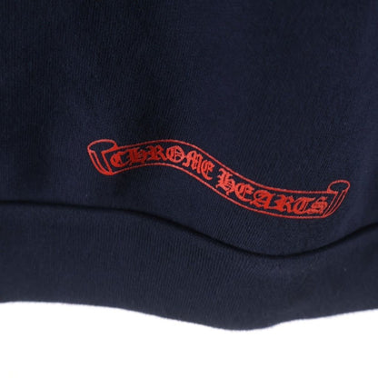 Chrome Hearts Sweatshirt Plvr Sleeve Floral Back Horse Shoe Print Hoodie — view 6
