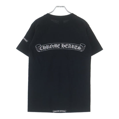 Chrome Hearts Vintage Neck Logo Back Scroll Label Print Short Sleeve T-Shirt — view 2