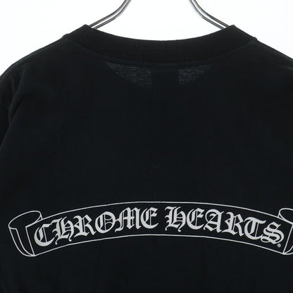 Chrome Hearts Vintage Neck Logo Back Scroll Label Print Short Sleeve T-Shirt — view 4