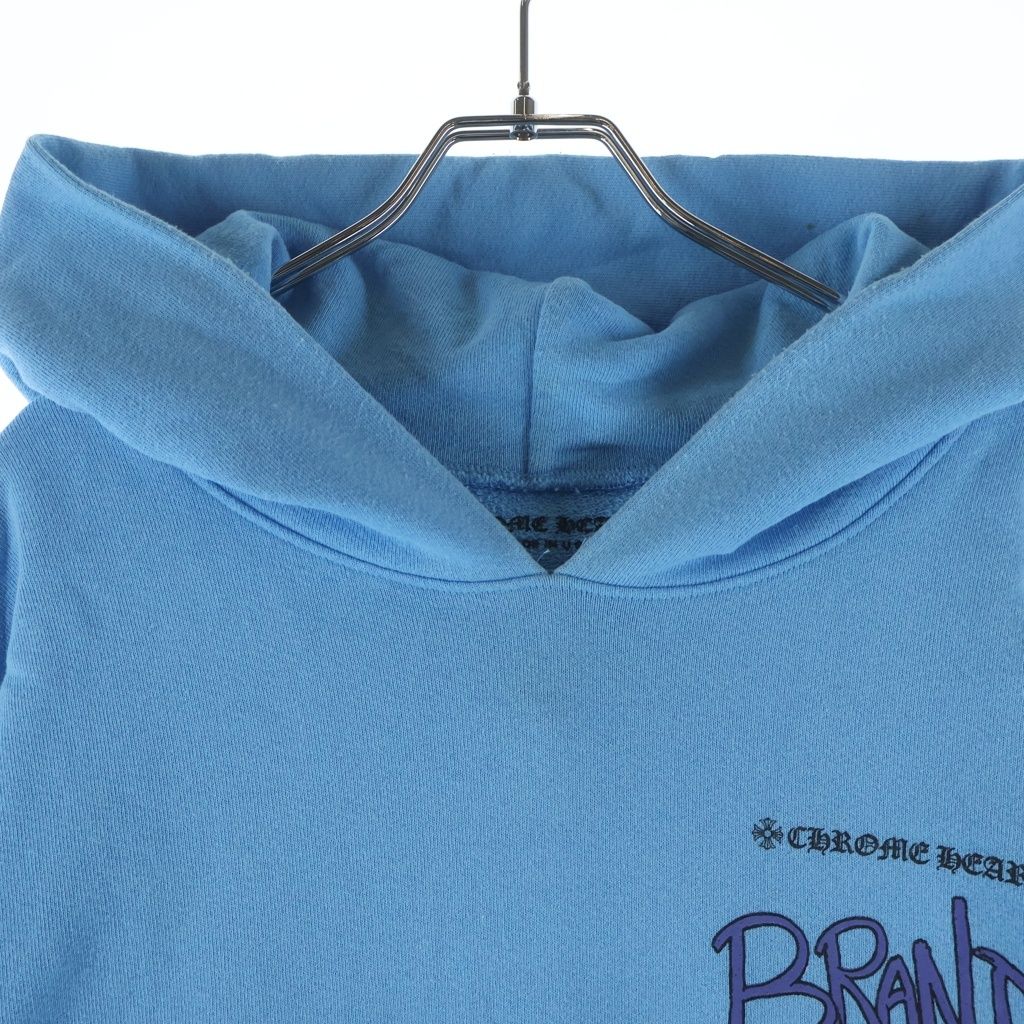 Chrome Hearts Matty Boy Brain New Pullover Hoodie Boy New Print Blue — view 3