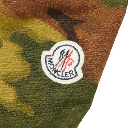 Moncler Artouste Camouflage 2 Green Brown Cotton Polyester Jacket — view 5